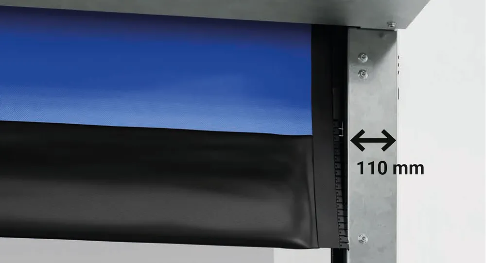 Geringe inbouwruimte