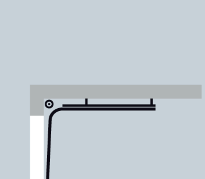 Normaal inbouwbeslag